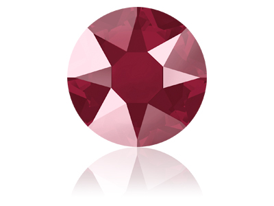 Swarovski Flat Back 2078 Crystal Dark Red